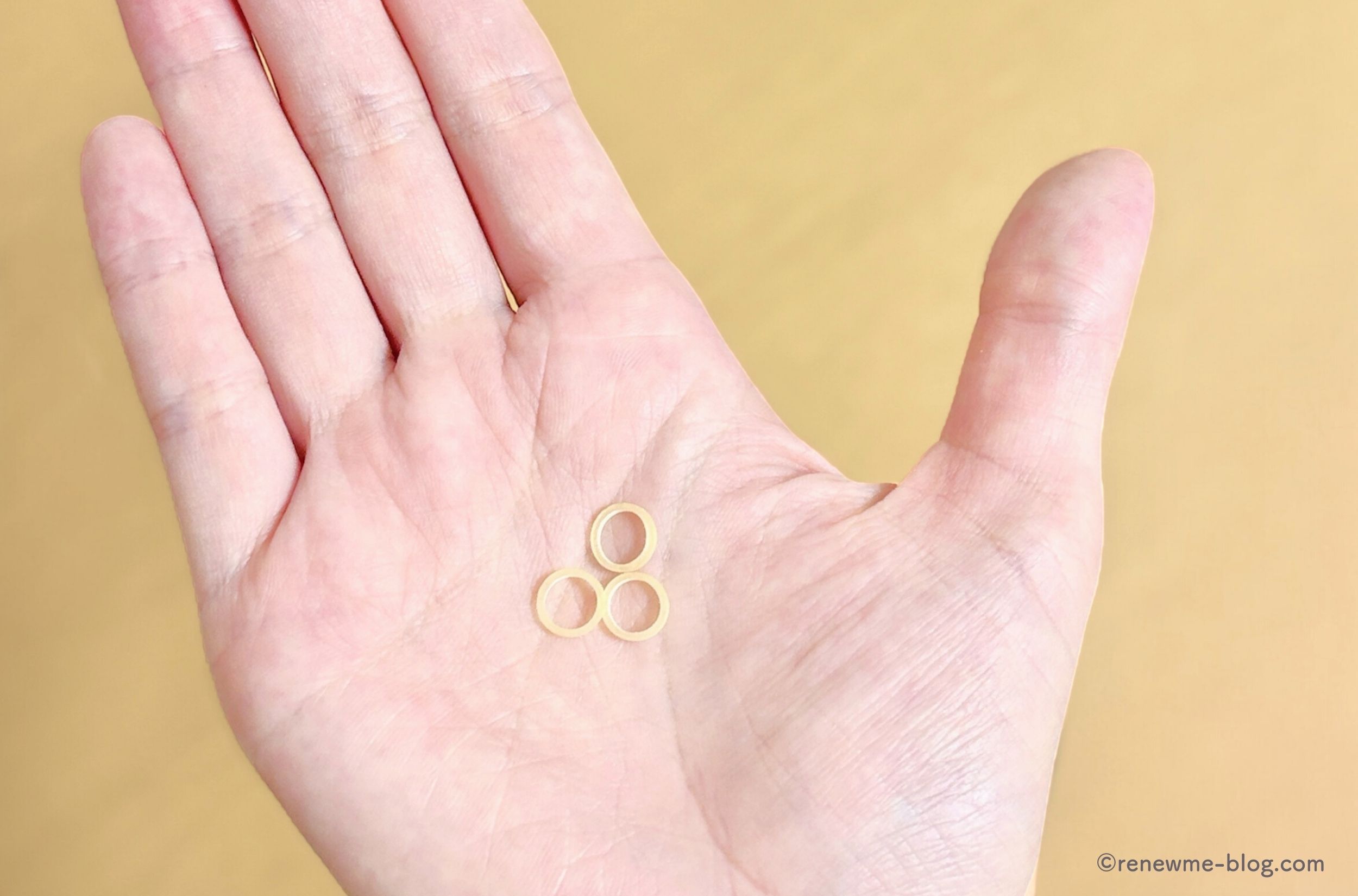 使用するゴム