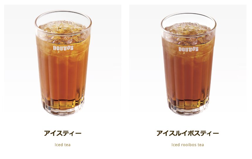 ドトールのメニュー