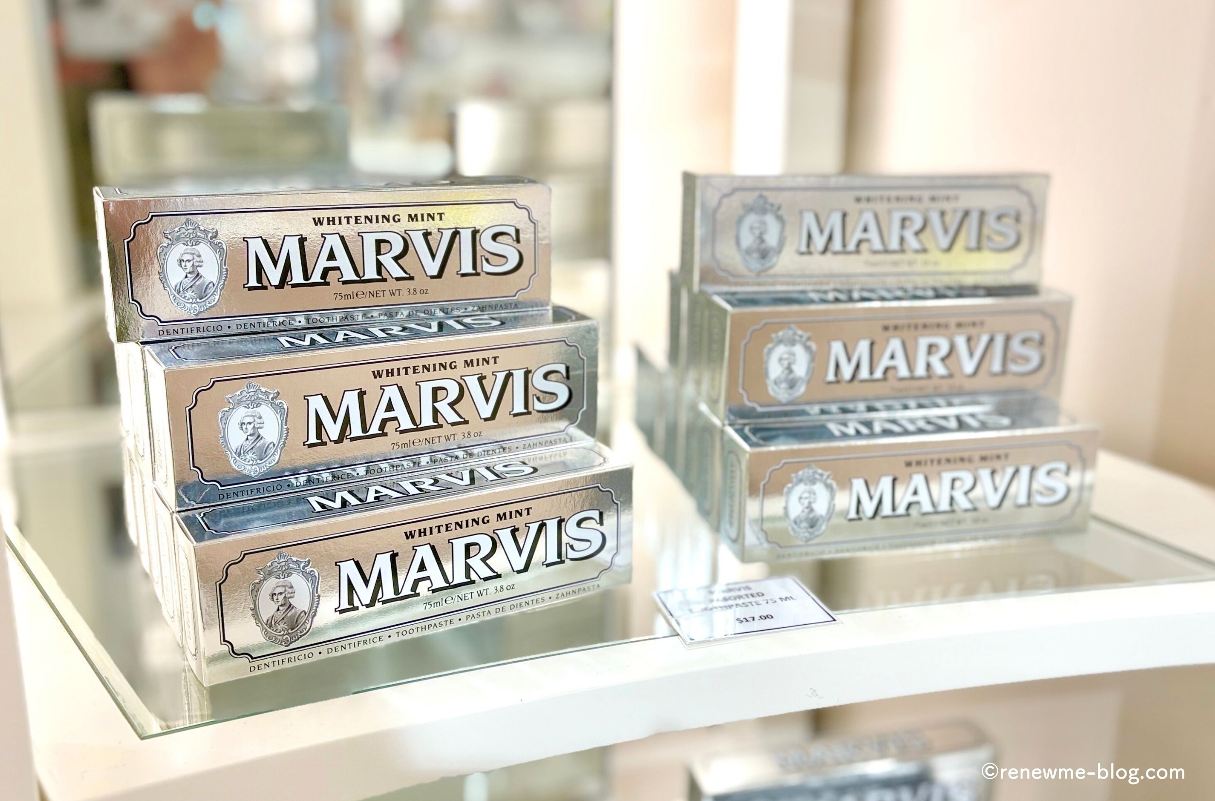 JPストアのMARVISコーナー