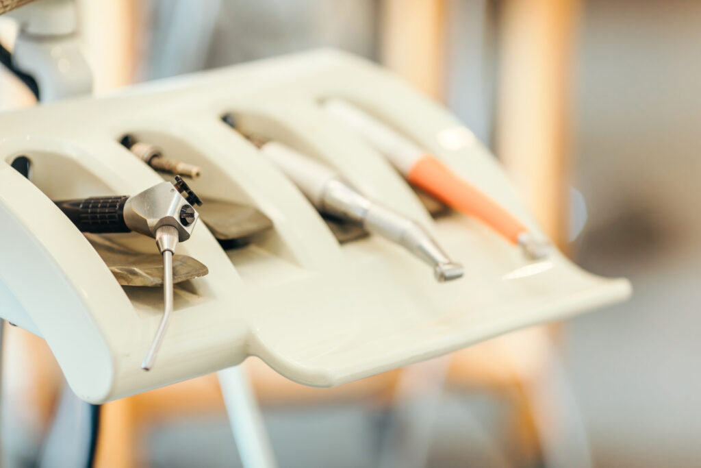 歯科医院の道具