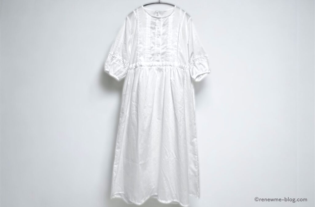 届いたワンピース②